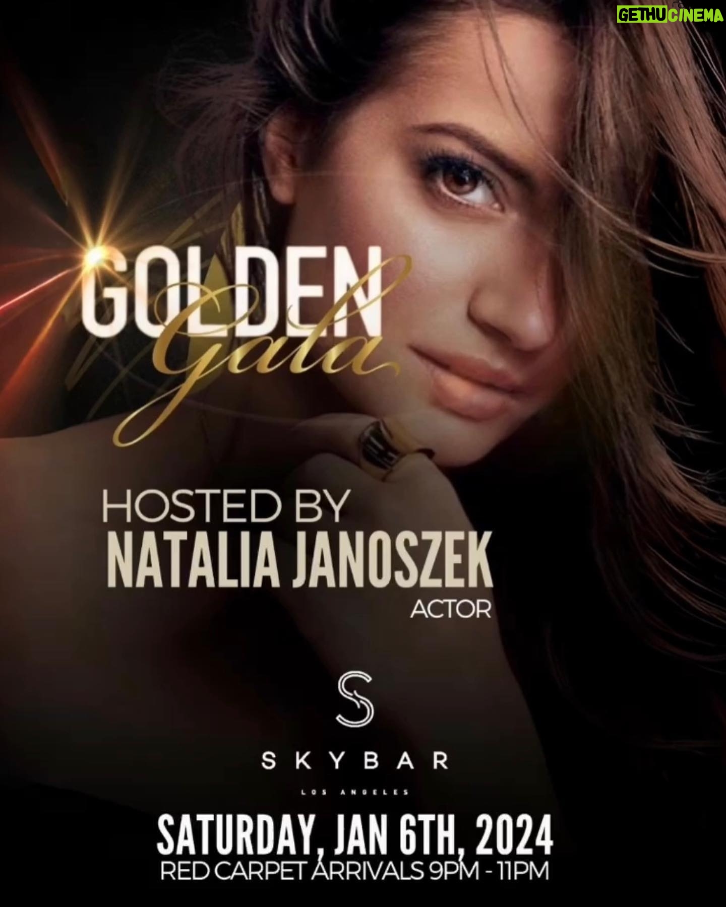 Natalia Janoszek Instagram - Super excited for this pre @goldenglobes gala! See you tonight LA⭐️