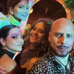 Natalia Reyes Instagram - Así es como tiene que acabar una fiesta en México! Con mi mariachi @lacrispetica y taquiza 🌮 Gracias @premios_platino por esta invitación a celebrar nuestro cine, por materializar el encuentro de la industria audiovisual iberoamericana que cada día está más unida 💪🏼 Pd. Por favor OJO a la última foto, creo que me enchilé🌶️ • This is how a party should end in Mexico! With my marichi @lacrispetica and eating tacos 🌮 Thank you @premios_platino for having us in this celebration of our cinema, for materializing the meeting of the iberoamerican industry that is more united every day.. Ps. Don’t miss the last photo, I think that taco was spicy 🥵 #NataliaFromColombia #PlatinoXcaret #Mexico #RivieraMaya @rivieramayamx @visitacaribemexicano