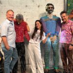 Natalia Reyes Instagram - Visita al estudio de uno de nuestros artistas favoritos 💛 Si aún no conocen la obra de @federicouribeart y @marcoinzerillo.photography vayan a verla! Gracias por unos días maravillosos 💫 • A visit to the studio of one of our favorite artists, if you still don’t know @federicouribeart’s work go check him out! Thanks @marcoinzerillo.photography for these unforgettable days..