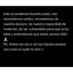 Natalia Reyes Instagram - Llevo un par de días tratando de aterrizar lo que siento y hasta hoy después de una sesión de psilocibina 🍄 y de la mano de esta abuela andara 💎 puedo salir del closet: Todo discurso divisorio, que busque culpables, que sectarice, que solo vea entre blanco o negro solo va a generar más ‘Netanyahus’, más ‘Mileis’, más ‘Hitlers’, no podemos cambiar un sistema patriarcal usando sus mismas armas, no podemos anular, asesinar, cancelar a otros por pensar distinto o tener diferentes niveles de conciencia. Esto no podemos hacerlo solas, nos necesitamos unidxs, necesitamos de nuestra dulzura, de nuestra capacidad de maternar, de ser vulnerables para que la luz reine y entendamos que todos somos UNO🙏 Pd. Ahora me voy a ver los Oscars porque una cosa no quita la otra :) • I’ve been trying to figure out what I feel for a couple of days and until today after a psilocybin session 🍄 and this grandma andara 💎 in my hand I can come out of the closet: Any divisive speech that looks for culprits, that sectarianizes, that only sees between black and white will only generate more ‘Netanyahus’, more ‘Mileis’, more ‘Hitlers’, we cannot change a patriarchal system using its same weapons, we cannot nullify, murder, cancel others for thinking differently or having different levels of consciousness. We cannot do this alone, we need to be united, we need our sweetness, our ability to mother, to be vulnerable so that the light reigns and we understand that we are all ONE🙏 P.S. Now I’m going to see the Oscars because one thing doesn’t take away the other 🤷‍♀️ #8m #Psilosybin #psilocibina #NataliaFromColombia