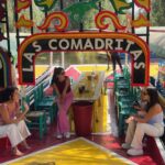 Natalia Reyes Instagram - Comadritas 9 años después en la Ciudad de México que siempre recibe con amor, sabor y color 🇲🇽 Paseo con las mini comadritas a Xochimilco 🛶 @valentinabailarina @soficienta Pe. Por favor vean la última foto que es la original de hace 9 años 👵🏻 • Comadres after 9 years back in Mexico City that always welcomes with love, color and flavor 💚🤍❤️ A little adventure with the younger comadres in Xochimilco. Ps. Don’t miss the last photo that is the original one, taken 9 years ago. #Xochimilco #CDMX #MexicoCity #NataliaFromColombia #AmistadDivinoTesoro