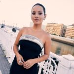 Natalia Reyes Instagram – 🤍 En @sansebastianfes para estrenar #CamiloSuperstar @atresplayer, ver mucho cine y acompañar varias películas colombianas @academiacolcine 🎬 

Fotos de @andresgarlujan 
Styling @_freddyalonso 
Vestido @davidkomalondon Joyas @joyassardinero 
Maquillaje y peinado @natalia_natalita para @armanibeauty 

•

In @sansebastianfes to premiere #CamiloSuperstar, watch tons of movies and support Colombian movies 🇨🇴 

#NataliaFromColombia #Donostia #SanSebastian #ArmaniMakeUp #FilmFestival