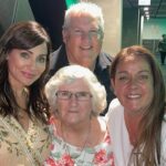 Natalie Imbruglia Instagram - What a great first night on Wednesday in Perth kicking off @thecorrsofficial Australian Tour at the @racarena with @germeinsisters and @tonichilds It’s so great to be home 🥰 Big up to my band and crew and I can’t wait to get on stage tonight at @sandstonepoint Bribie Island ☀️ Thanks @becbol172 for the best seats in the house to watch The Corrs! Love to you and the family 💜 Styling: @fredericalovellpank 🦋 Dress: @leolin_official @sal_morgan