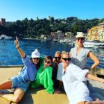 Natalie Imbruglia Instagram - Magical few days in Portofino celebrating my dear friend @jacksavoretti Birthday!!! What a fab bunch of people ❤️ and Portofino is my new favourite place. Missing you all… and the sun and the sea… and the pasta!! 🍝 💙☀️🌊🐬⚓️