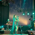 Natalie Imbruglia Instagram - Yesterday was one of my favourite gigs of the year! Thanks to everyone at @wfestival.official for bringing the L💜VE! We also got to enjoy @thecardigansofficial set which was the highlight of my day. 🌻🦋💜 This one styled by me 😜 Dress: @tallermarmo (I’m obsessed.. feels like a superhero cape!) 📸 @karenrossiter