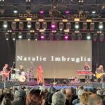 Natalie Imbruglia Instagram - Yesterday was one of my favourite gigs of the year! Thanks to everyone at @wfestival.official for bringing the L💜VE! We also got to enjoy @thecardigansofficial set which was the highlight of my day. 🌻🦋💜 This one styled by me 😜 Dress: @tallermarmo (I’m obsessed.. feels like a superhero cape!) 📸 @karenrossiter