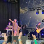 Natalie Imbruglia Instagram - Yesterday was one of my favourite gigs of the year! Thanks to everyone at @wfestival.official for bringing the L💜VE! We also got to enjoy @thecardigansofficial set which was the highlight of my day. 🌻🦋💜 This one styled by me 😜 Dress: @tallermarmo (I’m obsessed.. feels like a superhero cape!) 📸 @karenrossiter