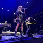 Natalie Imbruglia Instagram - “Oh what a night🎶”… Thank you Launceston! Such a warm crowd in Tasmania last night AND I had a much needed catch up with my sister @lauraimbruglia too! A fun night of Karaoke at The Irish was had by all!! First 3 pics by @elfie_germein 💜 The rest by @karenrossiter Styling @fredericalovellpank @thecorrsofficial TOUR OZ/NZ 💜🎶 @thetonichilds 🦄 @germeinsisters 🦋