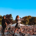 Natalie Imbruglia Instagram – Christchurch thanks for making the last show of the tour so special!! I feel really lucky to have the opportunity to do what I love for a Living… 🍀🍀🍀

@thecorrsofficial 💗 @thetonichilds 💚@germeinsisters 💛Thanks to you all for your energy and kindness.. and to my band and crew and the whole production team for making it all possible every night!! 💜💜💜💃🏽✨

Thanks @elfie_germein for these pics 😘

THANKS @drewmac48 you are a legend ❤️

Styling: @fredericalovellpank 😘
Top: @chopovalowena 💗
Skirt: @nanushka#
