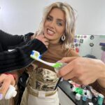 Natalie Pérez Instagram – Que buen recuerdo tendremos cuando hablemos del lluvioso 19 de mayo de 2023 💙 gracias La Plata 💙 de verdad hicimos un gran equipo 🙌🏽
