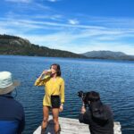 Natalie Pérez Instagram - Que lindo ser Argentina! Te aprovechamos cada segundo de descanso para disfrutar bariloche como se debe y tomar unas buenas birras @imperialarg