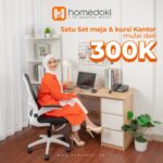 Natalie Sarah Instagram – Kalian percaya ga sih, kalau furniture di ruang kerja itu mempengaruhi mood kerja loh. 
Pas banget ni, Homedoki punya set furnitur kantor yang estetik mulai dari 300 Ribu aja loh. 

Yuk tunggu apalagi, langsung aja Chekout produknya di e-commerce kesayangan kalian yaa @homedoki.id ✨✨

#homedoki #homedokistore #homedokifurniture #homedokiindonesia #furniture #furnituremakeover #furnituremaker #furniturejakarta #furnituretangerang #homeliving #homedecor #homedesign #gaming #gamingdesk #homedokistore #homedokifurniture #homedokiindonesia #furniture #furnituremakeover #furniturejakarta #furnituretangerang #home #homeliving #homedecor #homedesign  #homedokibandung