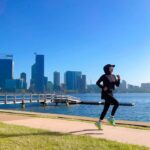 Natalie Sarah Instagram - Apa iya Begonoo ?? 😆🤣😂 wkwkwkwkwk - #swanriverperth #running #comedy #content #sports #lol #wkwk #pov