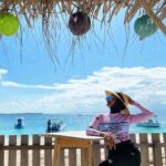 Natalie Sarah Instagram - Biar Berasa Liburan 🏝️ walau gak Kemana2 😁
