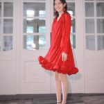 Natalie Tong Instagram - 520❤️❤️ 今天愛自己多一點 Wardrobe @lanvin Earrings @wink_atelier Rings @apmmonaco #apmmonaco #NT