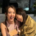 Natalie Tong Instagram - I’m so lucky to have ‘you’ in my life 🩷🩷🩷 每一年都送花給我的sweet girl @aimeechan_official 每一年都一定記得我生日還要找特別的餐廳 @x.glolo.x 還有特別遷就我去找vegan餐廳的女孩們 @rabeeayeung @janetchowkawai @carrie.san #NT