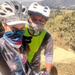 Natasha Klauss Instagram - Extrañaré estos días de #bici en la montaña con la mejor compañía @elvene10 ♥️ Momentos contigo recorridos para recorrer los nuevos 🙏❤️💪 Feliz #martes #misamores