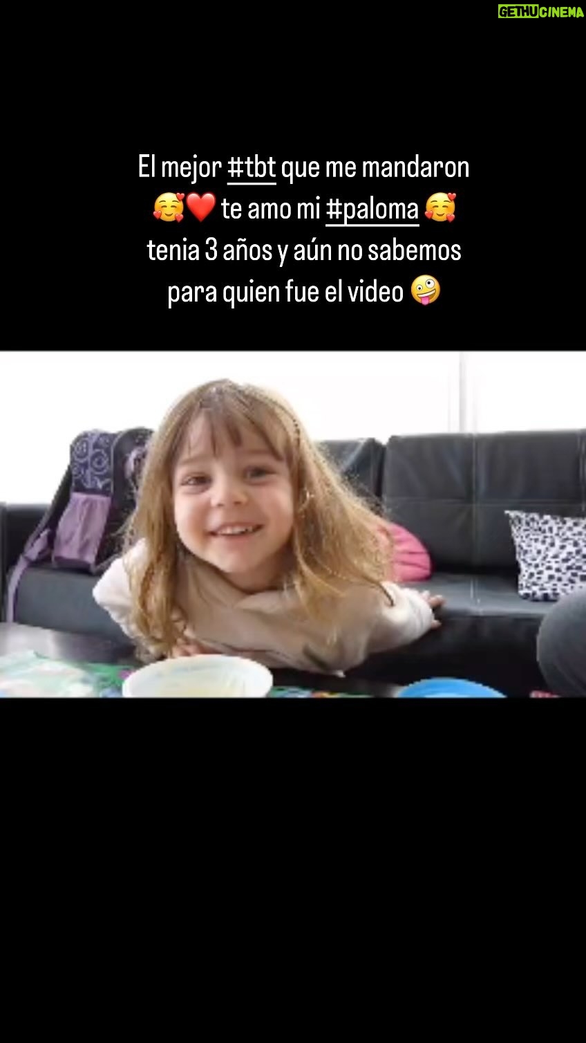 Natasha Klauss Instagram - Mi #tbt de hoy es para mi #paloma te amo ❤️ demasiado ❤️ Ya son 14 años de amor infinito y los que faltan ❤️