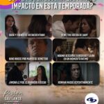Natasha Klauss Instagram – Sin duda alguna, esta temporada estuvo llena de emociones y momentos que nos marcaron. 🔥 ¿Cuál eliges? 😱 
No te pierdas la gran final de #PasiónDeGavilanes, esta noche a las 9:30 p.m. 😎