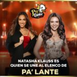 Natasha Klauss Instagram - Bienvenida @natashaklauss27 a nuestro equipo de trabajo. En esta segunda temporada de Palante Podcast venimos recargados. @natashaklauss27 y @eileenroca están listas para sacar el lado mas picante y divertido a todos nuestros invitados ¿A qué invitado te gustaría ver en nuestros micrófonos? Te leemos en los comentarios 👀 #palante #entrevista #podcast