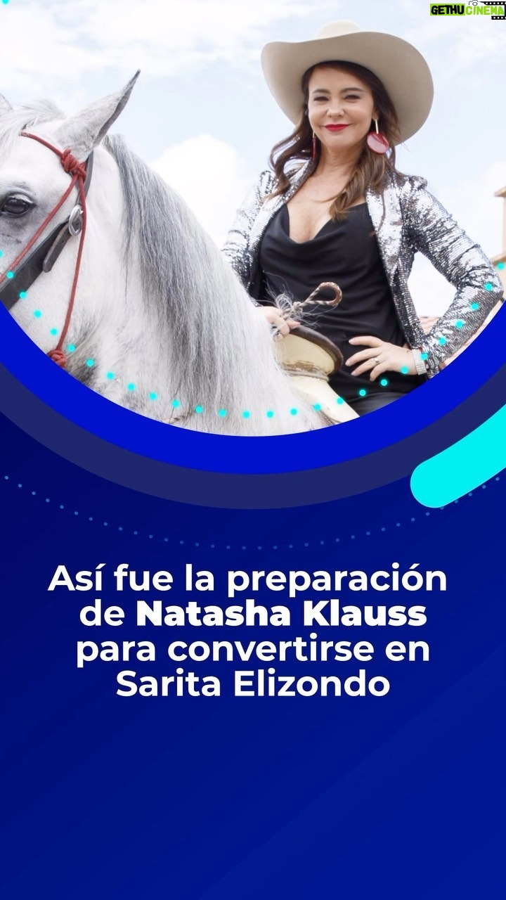 Natasha Klauss Instagram - ¿Cómo se siente volver a ponerse las botas? 😎 Natasha Klauss (@natashaklauss27) expresó la gran alegría que vivió al tener que interpretar a Sara después de 20 años. ¿Fue muy difícil? Conéctate con la segunda temporada de #PasiónDeGavilanes, de lunes a viernes a las 9:30 p.m.