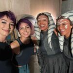 Natasha Liu Bordizzo Instagram - As you probably know, the strike has lifted 😮‍💨. All I’ve wanted to say for these many weeks is thank you from the bottom of my heart for all the love on Ahsoka 🤍💜. Thank you for coming along with us on such an epic journey!! Sabine taught me so much, especially about receiving mentorship, love and guidance, even when you least deserve it. This show was made by a huge team of genuinely good, kind people (hi @dave.filoni) who are all obsessed with Star Wars and even with all the other incredible experiences that came along with it, that part stood out to me. Alright now enjoy some fun snaps from set!! More to come!! @ahsokaofficial @starwars P.s. We miss you Ray. We miss you Shawna. X