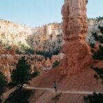Natasha Liu Bordizzo Instagram - Zion and Bryce Canyon this week ⛰️🦅♥️ I love these lands so much. The energy, especially in Bryce, is unlike anywhere else I’ve been. Some of the Native people’s lore was that the red rock hoodoos that distinguish Bryce Canyon were bad people turned to stone by the all-powerful Coyote spirit. The Paiute called these rock formations ‘Anka-ku-was-a-wits’, meaning the ‘red painted faces.’