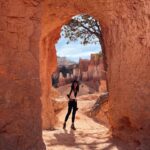 Natasha Liu Bordizzo Instagram - Zion and Bryce Canyon this week ⛰️🦅♥️ I love these lands so much. The energy, especially in Bryce, is unlike anywhere else I’ve been. Some of the Native people’s lore was that the red rock hoodoos that distinguish Bryce Canyon were bad people turned to stone by the all-powerful Coyote spirit. The Paiute called these rock formations ‘Anka-ku-was-a-wits’, meaning the ‘red painted faces.’