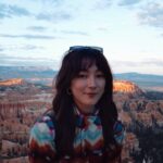 Natasha Liu Bordizzo Instagram - Zion and Bryce Canyon this week ⛰️🦅♥️ I love these lands so much. The energy, especially in Bryce, is unlike anywhere else I’ve been. Some of the Native people’s lore was that the red rock hoodoos that distinguish Bryce Canyon were bad people turned to stone by the all-powerful Coyote spirit. The Paiute called these rock formations ‘Anka-ku-was-a-wits’, meaning the ‘red painted faces.’