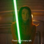 Natasha Liu Bordizzo Instagram - August 23rd 🫡 yes that’s a lightsaber, life is absolutely wild @starwars @disneyplus @ahsokaofficial ⚔️💕
