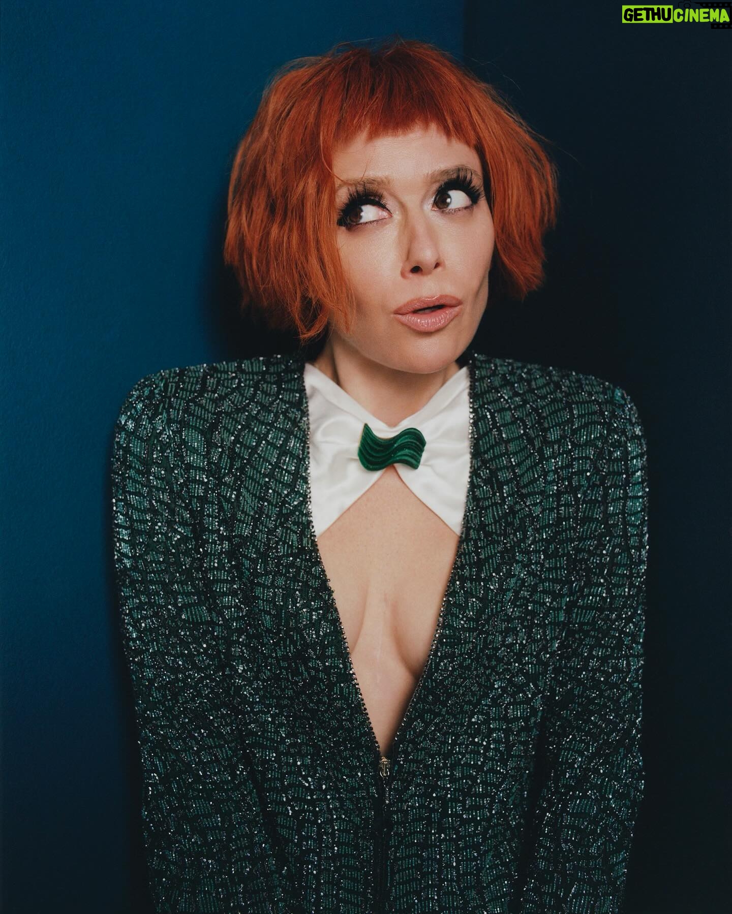 Natasha Lyonne Instagram - @blancmagazine on behalf of @jacnov’s #GetOnYourKnees streaming on @Netflix Jan 23, 2024 💘 @goykshow Photographer: @charlottehadden 🎥♥️ Stylist: @karenclarkson 🔥🔥 Hair: @jillianhalouska 🥰💍🥰💍🥰 Makeup: @lucyburt1 Nails: @liga_nails 💘💘 Nothing Lasts Forever Issue 25 “Forever is complicated,” Natasha Lyonne says from her home in Los Angeles. “There’s this guy, Carlo Rovelli, a quantum physicist who wrote The Order of Time. He asks, ‘Are we proceeding through time, or are we in all moments at once? If I walk into a moment and something reminds me of a past experience, am I suddenly in the past? Or past and present?” In that way, everything lasts forever. Words by @farankrentcil “Nothing Lasts Forever” Issue 25 on newstands next week. Talent: @nlyonne Editor in Chief: @teneshiacarr Fashion: @jw_anderson @chinchin Retouching: #JamesMidwinter Location: @shoreditchstudios Casting: @laurentabach 👯♀️💘👯♀️ Photography Direction: @_mq_____ Production: @themorrisongroup