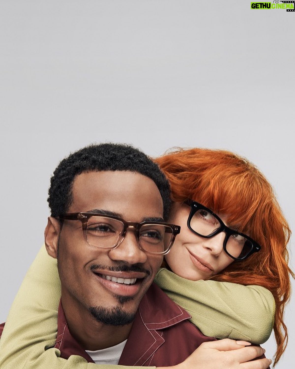 Natasha Lyonne Instagram - No shade to summer but looking forward to fall in @warbyparker π @jbrekkie @tyshawn β£οΈβ£οΈβ£οΈ Photographer:Β @paolakudacki Stylist: @Maxortegag Hair:Β @mattbenns Makeup:Β @kabukinyc Nails: @sonyameesh Thank you @warbyparker!! πππ