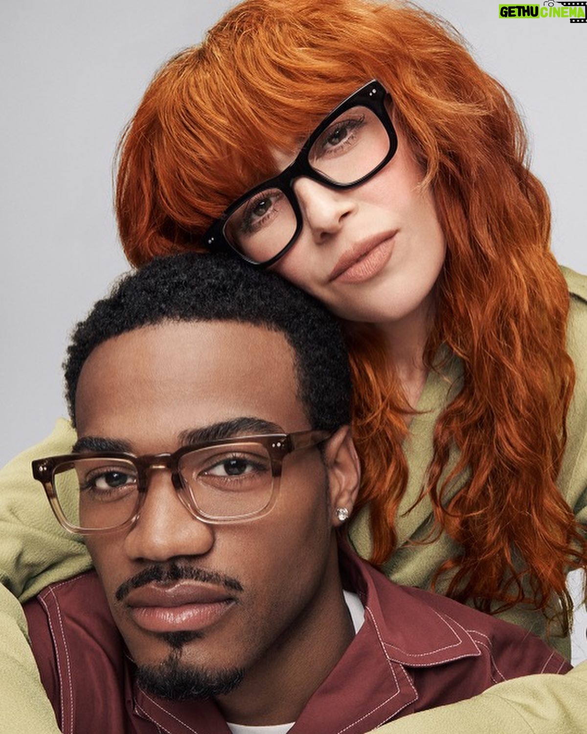 Natasha Lyonne Instagram - No shade to summer but looking forward to fall in @warbyparker π @jbrekkie @tyshawn β£οΈβ£οΈβ£οΈ Photographer:Β @paolakudacki Stylist: @Maxortegag Hair:Β @mattbenns Makeup:Β @kabukinyc Nails: @sonyameesh Thank you @warbyparker!! πππ