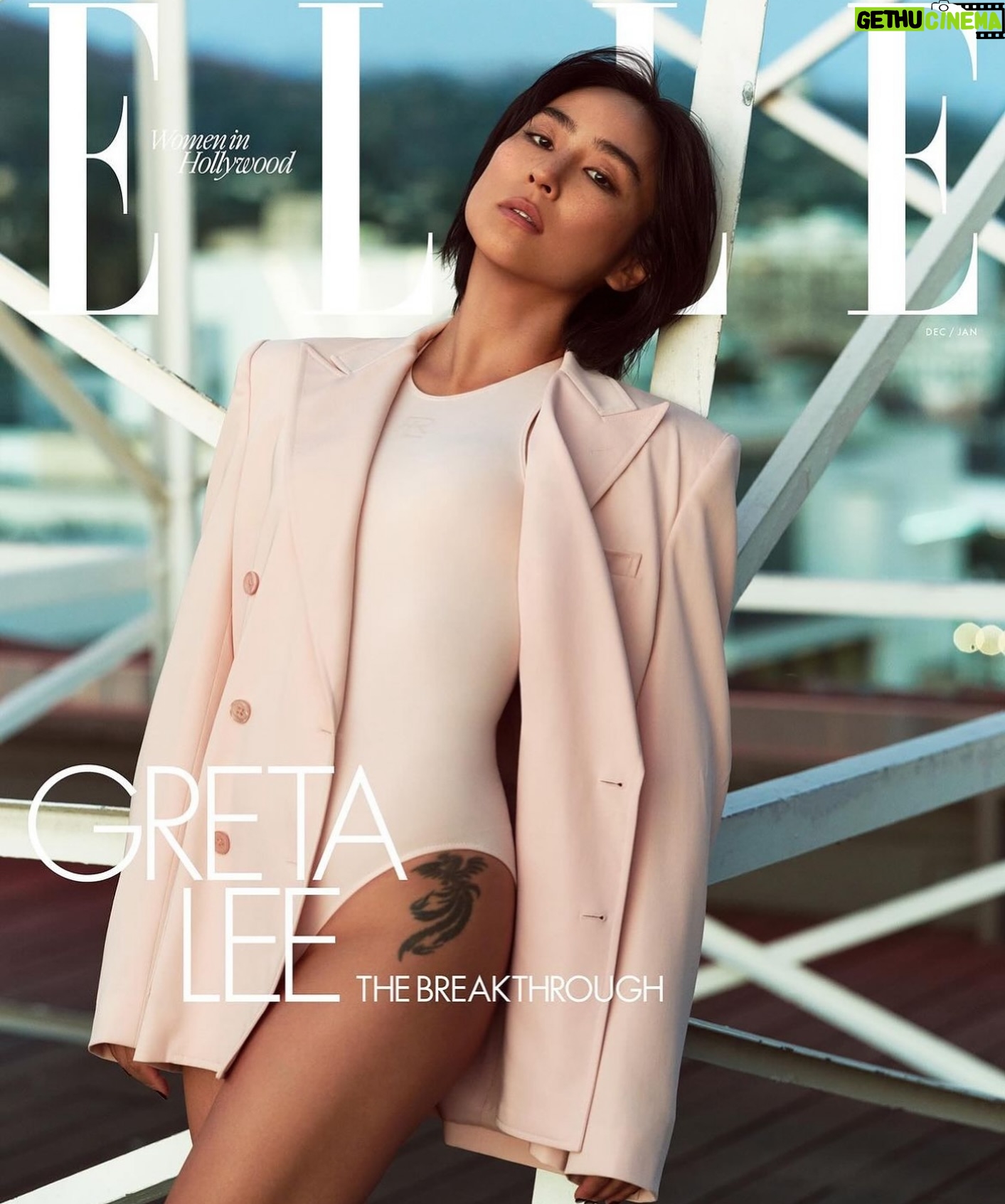 Natasha Lyonne Instagram - Oh yes. #GretaLee aka #Garatata aka #TheGratootoo @elleusa Such beautiful work in #PastLives 🔥🔥😎🤘♥️⭐️🌈💗💗💗🏆🫀