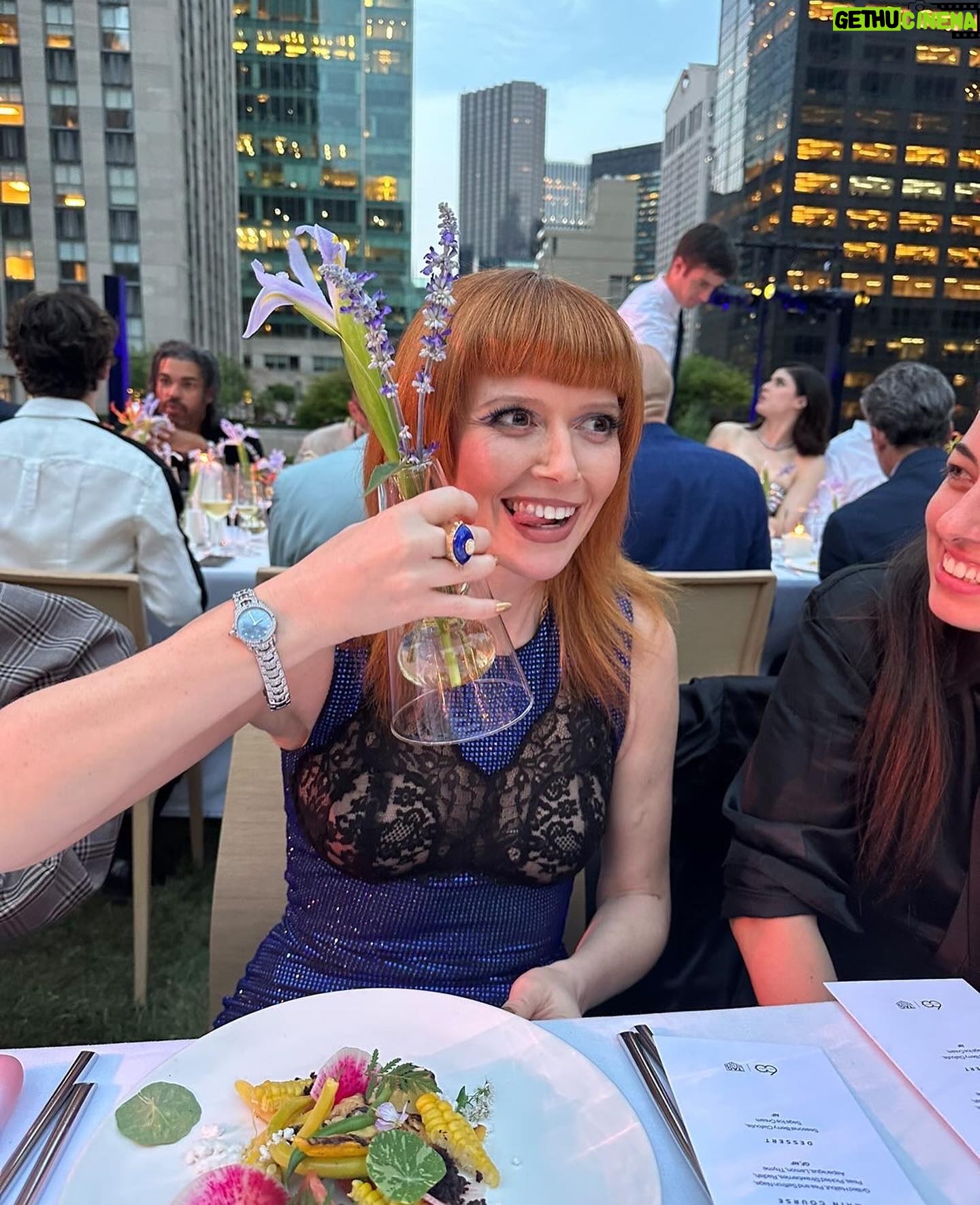 Natasha Lyonne Instagram - Thanks @tagheuer for a great night! And congrats #kieran on all your @successions!! Also, play more chess, kids. CC: @lissy_trullie ♟️♥️👹🧠