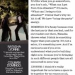 Natasha Lyonne Instagram - @kingofbingo x @rustinmovie x @melzy917 🫀🫀🫀#ColmanDomingo, me love you big time. 💘 #excerpts 💘 full story @interviewmag