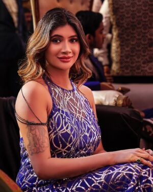 Natasha Majhi Instagram - Show time 💐
#TIA2award 2024 
@raazrajpoot_gangaura @tamas_iconic_awards @tamasspree2 

Outfit : @urbanic_in 
Mua & hair : @mayurichavan_makeovers & Team 
Style by : @stylist_natty 

📸: @_yogeshyadav_13 
Assisted by  @jitendra5440yadav 
@kailashproductions