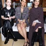 Nathalie Emmanuel Instagram - What a lovely time @chanelofficial’s Cruise Show 24/25 in beautiful Marseille, France. Congratulations @virginieviard and the whole Chanel team for a beautiful collection and a stunning show at the iconic MAMO, Centre d’Art De La Cité Radieuse. Styled by @chanelofficial and @jasonbolden Hair by @nicola_harrowell Make up by @khelapromua