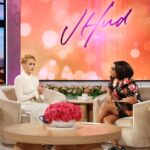 Nathalie Emmanuel Instagram - Well this was amazing. Thank you @jenniferhudsonshow for having me to talk about @arthurthekingmovie. I was already excited about meeting 👑 @iamjhud 👑😍… but THEN the show had arranged a video message from @omarion as a belated birthday present 🤩🤩🤩. It was very cool! How is this my life? Thank you for the warmest welcome and lovely time 💗💗💗