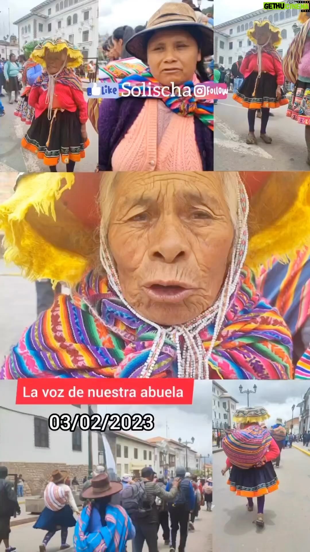 Nathalie Kelley Instagram - Repost de @solischa_20 : Escuchen a las abuelas !! ✊🏽✊🏽 Nación QUECHUA #provincia #quispicanchis Así se escuchan las voces en las calles de #cusco ✨🇵🇪 Vídeo completo de los testimonios en mi canal de YouTube ❤️ #solischa