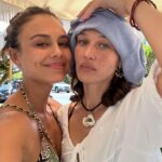 Nathalie Kelley Instagram – I went home to Australia to reconnect with my amazing inter-generational (and inter-species) community of friends and family… @nina_karnikowski my oldest friend always masterfully weaves new and exciting energy into my life – like the time she introduced me to one of my heroes (though she would refute and resist that title) but there’s no other way to describe my deep love and admiration for @helenanorberghodge. Her work has so profoundly impacted my life and I am honored to call her my friend.. thank you to @bebemoire for the new friendship and the beautiful handloomed sarong, @orchardstlove , @brooke.brash and @kinkalow for the tea and giggles… and thank you to the Gadigal and Bundjalung lands and people for always always nourishing me and pointing me back in the right direction.  And last but certainly not least my grandmother Rafaela, 100 yrs old and still going strong. Counting the days until we are all reunited once more 🫶🏽