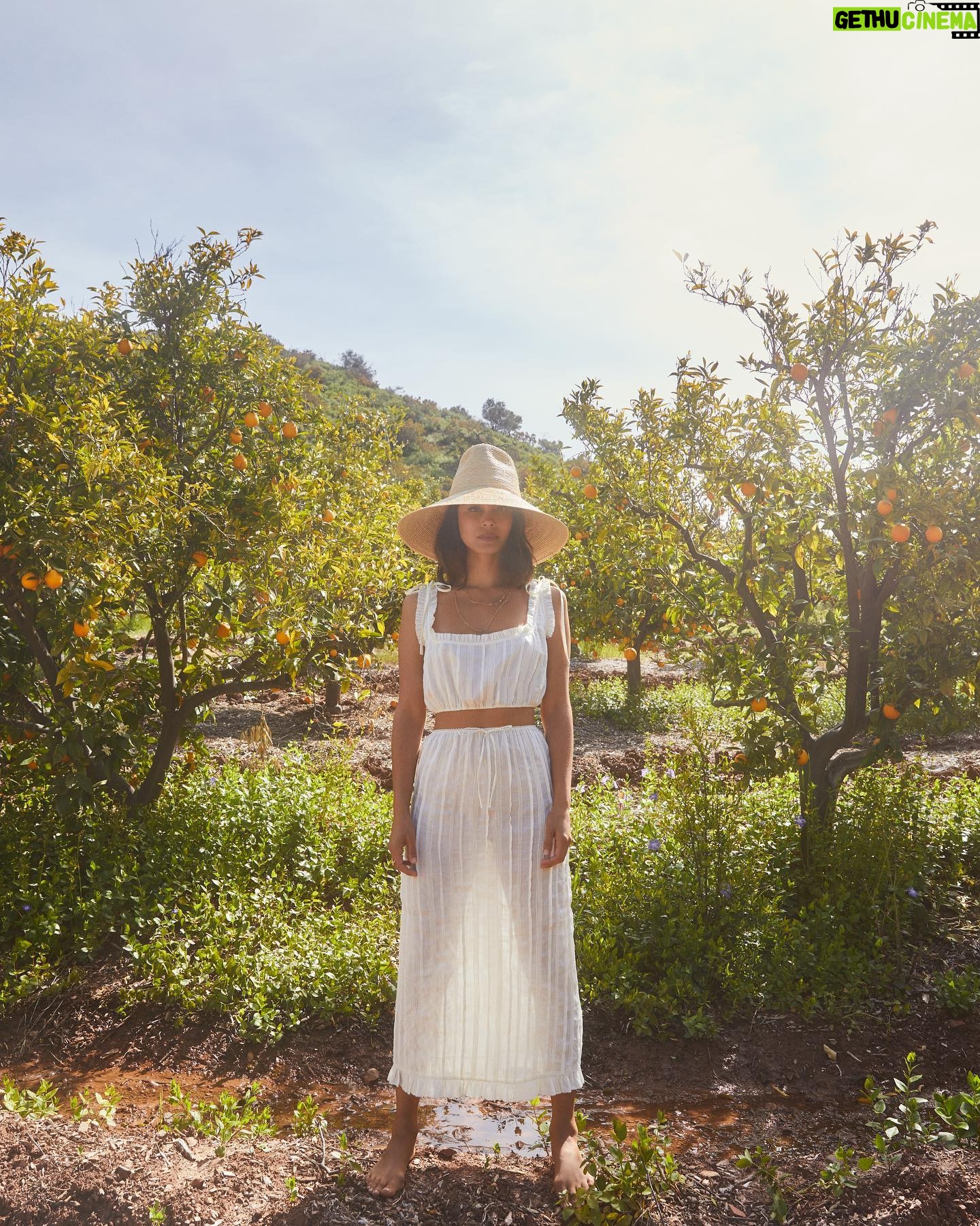 Nathalie Kelley Instagram - A little glimpse of the magic that was my @santabarbaramag cover shoot! What dream to work with all these talented people! New issue feat my cover and interview out now! Our feature was shot on location at the ecological @turtleconservancy Twin Peaks Ranch in Ojai. Photographed @samidrasin Produced @tweegasb Styled @laura_sophie_cox Dress @shopdoen Makeup @ginabrookebeauty Hair @888dre @artdeptagencyla @danielgibbingsjewelry @jesmaharryjewelry @wendyfostermontecito @savannahmorrowthelabel