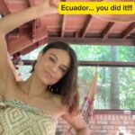Nathalie Kelley Instagram - Hoy siento esperanza y alegría en mi corazón al escuchar la noticia de que Ecuador es el primer país en votar en contra del petróleo en una consulta popular!!! El Yasuní, el lugar con mayor biodiversidad del mundo y hogar de personas en aislamiento voluntario, no es un lugar para el petróleo. ¡Y la mayoría de la gente estuvo de acuerdo! Esto es enorme para un país cuya economía ha dependido del petróleo durante los últimos 50 años, pero ayer la gente decidió que es una industria que ha fallado en traer riqueza y seguridad al país. Es hora de una nueva economía que valore la biodiversidad y empleos que no estén ligados a la extracción. Y para eso necesitamos nuevos líderes con visión que nos guíen en este momento de transición en nuestra historia. Felicidades al pequeño pero poderoso movimiento popular que hizo posible este momento. ¡Los Waorani, los Kichwa, el trabajo de @helenagualinga @ninagualinga @alexis_grefa @mullu.tv @amazonleo @yasunidos @jovenes_amazonicos_ec - nos han inspirado a todos a soñar con nuevos futuros ! 🎉🎉🎉: There is hope and joy in my heart today, hearing the news that Ecuador is the first country to vote against oil in a referendum!!!!! The Yasuní rainforest, the most biodiverse place on earth and home to people in voluntary isolation is no place for oil. And the majority of the people agreed! This is huge for a country whose economy has depended on oil for the last 50 years, but yesterday the people agreed that it’s an industry that does has failed at brining wealth and security the the country. It’s time for a new economy that values biodiversity and jobs not involved in extraction. And for that we need new leaders with vision, to guide us through this transitional time in our history. Congratulations to the small but powerful grassroots movement who made this moment possible. The Waorani, the Kichwa, the work of @yasunidos @ninagualinga @helenagualinga @alexis_grefa @jovenes_amazonicos_ec @mullu.tv @amazonleo You have inspired all of us to dream of new futures beyond fossil fuels! 🎉🎉🎉 song: Sí Al Yasuní by El Tita Salsa Urbana