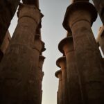 Nathalie Kelley Instagram - Luxor 🔺Karnak 🔺 Sekhmet 🔺 Hatshepsut 🔺 I fulfilled a lifelong dream in my visit to Luxor… I vaguely remember learning about Hatshepsut the female Pharoah in high school but it was wonderful to see her temple and learn about her devotion to biodiversity, traveling all of Africa to bring back seeds and trees for her famed gardens. Sadly since the building of the Aswan Dam in the name of “modernity” the Nile no longer floods and her gardens, like much of the once rich agricultural land along the Nile has gone barren and dry. I said my prayers to Sekhmet, goddess of divine retribution, to restore Justice and eliminate the greed that has poisoned so much of humanities consciousness. Thank you to @theheartofegypt for your warm and generous welcome to Luxor, and thank you to my Queens for the company 🔺