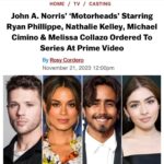 Nathalie Kelley Instagram – Very excited to get back to “work” with this talented group of humans! 💥