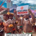 Nathalie Kelley Instagram – I’m in Brasilia at the 19th annual Acampamento Terra Livre, the largest Indigenous gathering in Brazil. The main demand is “Demarcação” or Land Back! Aside from their legitimate claim to their territories as The Original Peoples of this country, there is a strong ecological argument for their land rights too. Everywhere that Indigenous people have had their territories formally recognized – there is higher biodiversity and higher rates of reforestation. Sadly their very existence and ways of life are being threatened by extractive industries like mining, agro-business which both cause deforestation and contamination of their rivers. @midiaindigenaoficial are the first Indigenous led media collective in the country, and are covering this event on the ground. Their work is a crucial part of the movement. PLEASE consider donating via the link in my bio to support these wonderful and dedicated Indigenous story-tellers. Even a little goes a long way here. Thank you in advance for your support. 💪🏽 SEM DEMARCAÇÃO NO HÁ DEMOCRACIA! 🎥 thank you to @levitapuia for helping me film 🙏🏽