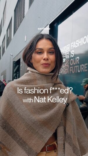 Nathalie Kelley Instagram - Is fashion f***ed? A question for the modern age — and @natkelley is on the ground in #NewYorkFashionWeek to find out. 

With the rise of fast fashion, it’s no secret that the industry has become one of the most polluting on the planet. But can it be fixed? Let us know what you think in the comments… and stay tuned for more coverage from NYFW 💃🏻

A special thank you to @lindaelenatovar for helping produce and film this series 🙏
