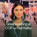 Nathalie Kelley Instagram - @cop27_egypt we’re calling you out 🗣️ We met up with actor and activist @natkelley in Egypt last week to uncover the truth about greenwashing at COP27. Logos were everywhere in the Blue Zone, hinting at what’s happening behind the scenes: corporations have far too much influence in climate negotiations. But, we can’t let them co-opt the movement. Instead, we need to hold them accountable and we must amplify climate justice advocates, youth activists and indigenous voices. Make sure to follow @natkelley as well as youth activists @ayisha_sid @helenagualinga and @xiyebeara.
