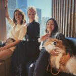 Nathalie Kelley Instagram – I found Fallon Carrington on the streets of NYC… and Iris with her dog!! Belly laughs and memories with @lizgillz and @lindaelenatovar. It felt so sweet to catch up after many years. And what a relief that we no longer have to fight and pull each others hair out for the cameras! (Though those scenes still crack me up) These two became real life sisters to me in so many ways. Endless ❤️ thank you @din_morris for the 📸