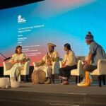 Nathalie Kelley Instagram - Even though our “leaders” failed humanity and the Earth once again this COP27 by refusing to commit to phasing out fossil fuels (with shameful dodging by Australia, Canada and Saudi Arabia amongst others) these are the people, and the voices that give me HOPE! Thank you @oceanic.global for inviting me to host a listening session for Indigenous Wisdom Keepers during your Ocean Day programming. It was so potent to hear Quechua farmers Puma Quero and Teresa Minta, Maorí sonic weaver @whaia_creation and the great water activist Rajendra Singh share true WISDOM rather than empty promises. I want to acknowledge the team of wonderful young women at @oceanic.global who curated such exquisite programming, a refreshing break from seeing how many men from Global North were pushing to center themselves and a reminder to them that its time to use your enormous privilege to highlight other voices and cultures and wisdom traditions. These Wisdom Teachers from Earthrise Collective challenge the old narrative of men from Global North as “messiahs” or gatekeepers of our destiny… Watching them work, pray and speak as a collective reminds me of the Dalai Lama quote - that the next Buddha will be a community. I see a global movement growing, with a shared desire for EQUITY, DIVERSITY, JUSTICE. A growing recognition that we will need new leaders and Indigenous wisdom - if we are to get out of this mess that the Global North very much created. On that note there is some relief that the one big win from this COP27 was the agreement create a Loss and Damage Fund for the Global South. Now its up to those of us living in privilege to ensure the our govs actually PAY UP. Holding them accountable is the very least we can do as we hurtle towards more than 1.5 degrees of warming.